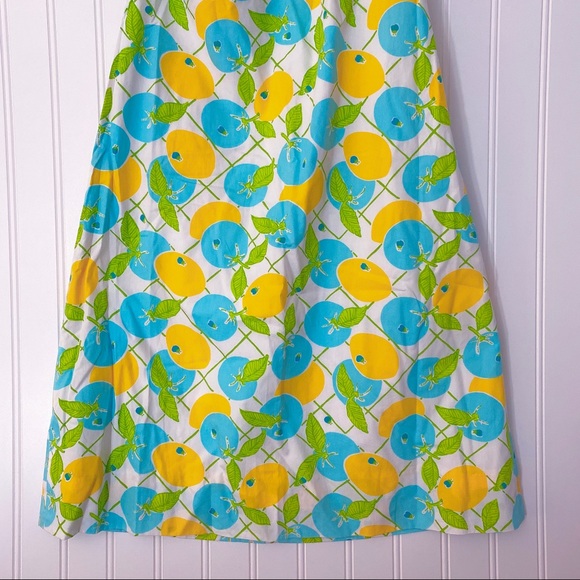 COPY - Lilly Pulitzer Lemon Print Halter Mini Dress - Picture 6 of 8
